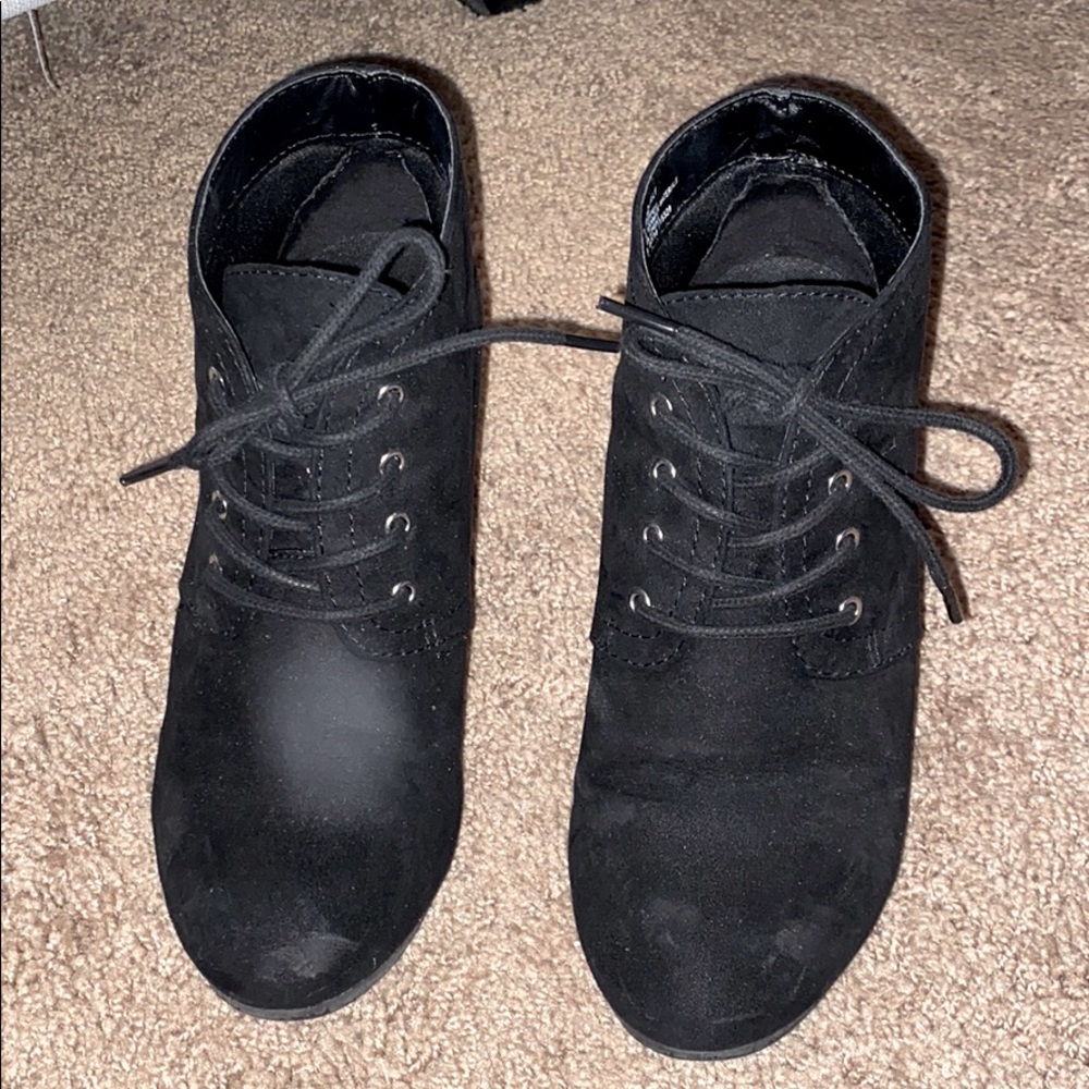 Black booties